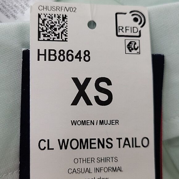 NEW SPF REEBOK OVERSIZED MINT LONG SLEEVE PERFORMANCE GOLF SUN SHIRT 4 6 NWT - Picture 8 of 13